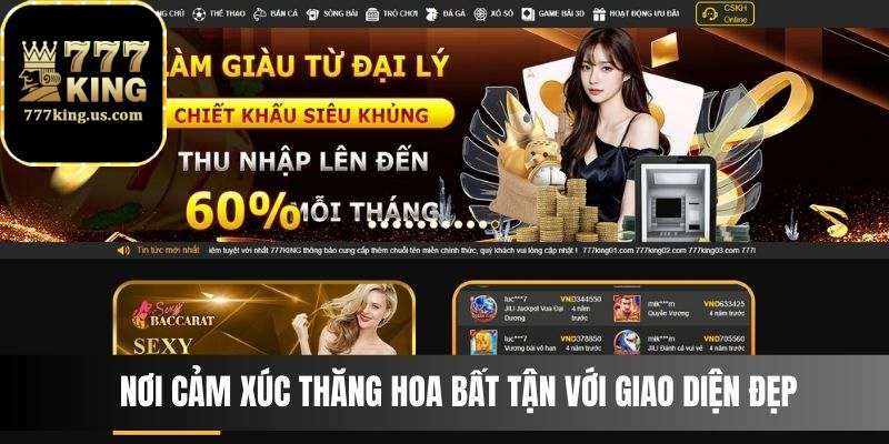 Giao diện 777King